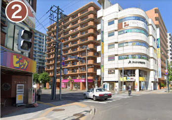 地下鉄でお越しの方　２